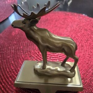 & Other Stories Metallic Gold Moose Figurine